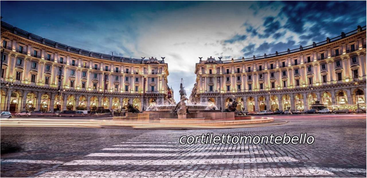Cortiletto Montebello Rom Eksteriør billede